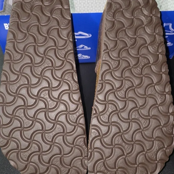 Birkenstock Womens Dark Brown Thong Sandals - Picture 3 of 6